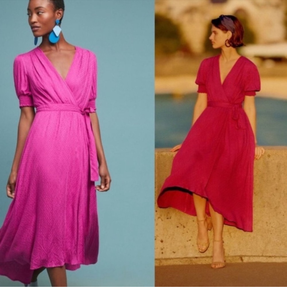 Anthropologie Maeve Breanna Wrap Dress size 2
